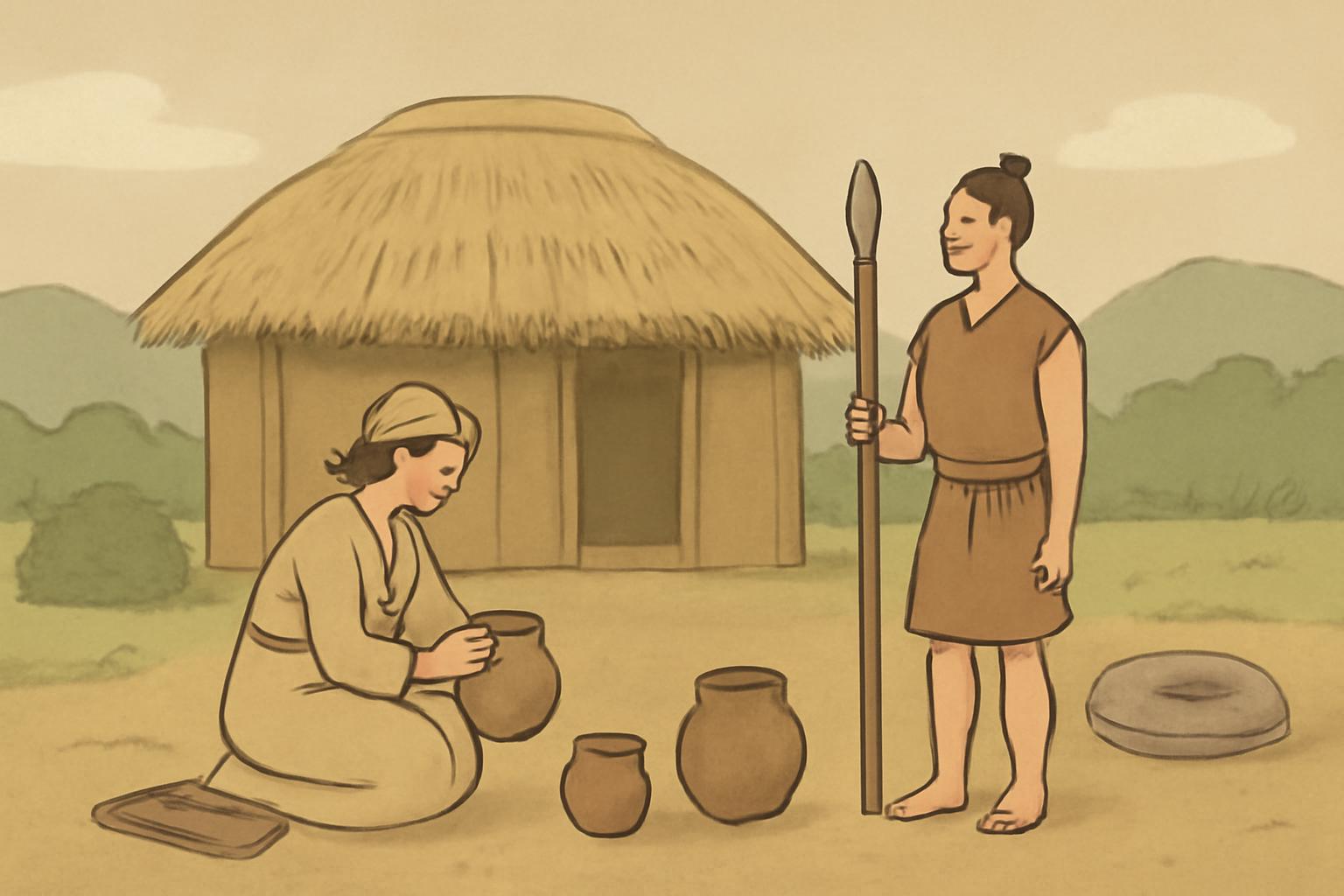 삼한 유적에서 발견된 생활 흔적을 보여주는 대표이미지로, 고대 사람들의 일상을 엿볼 수 있다.