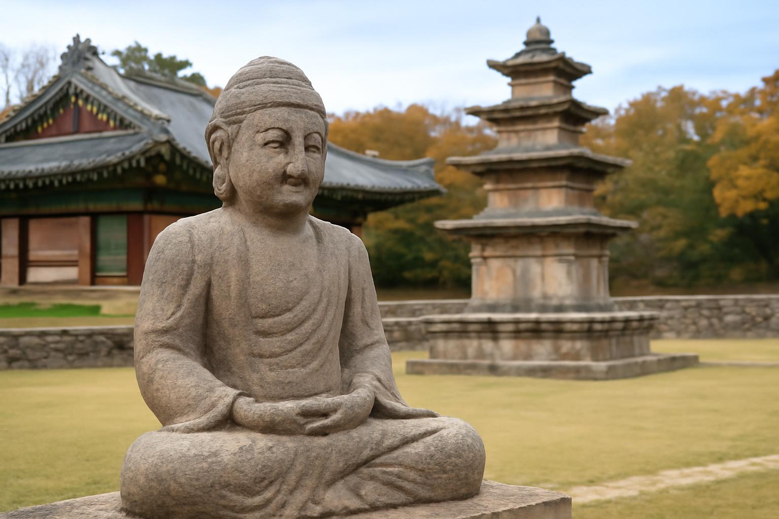 한국 고대 문화유산의 석조 문화재를 따라 답사하는 대표이미지입니다.