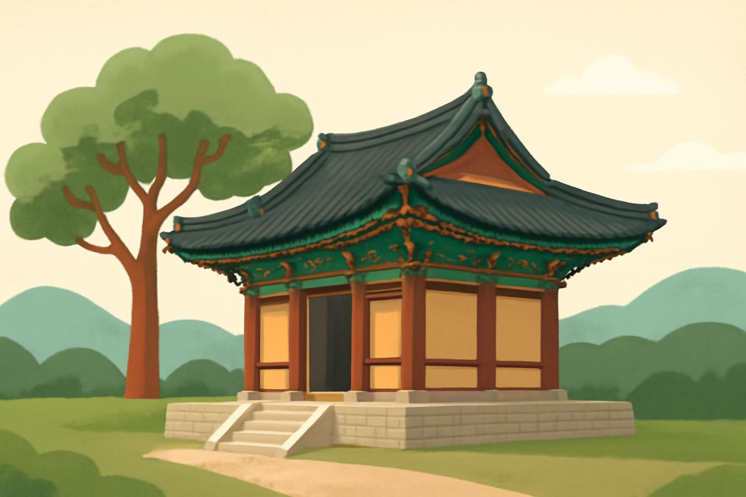 신라 사찰의 발전 과정을 보여주는 한국 고대 문화유산의 대표 이미지이다.